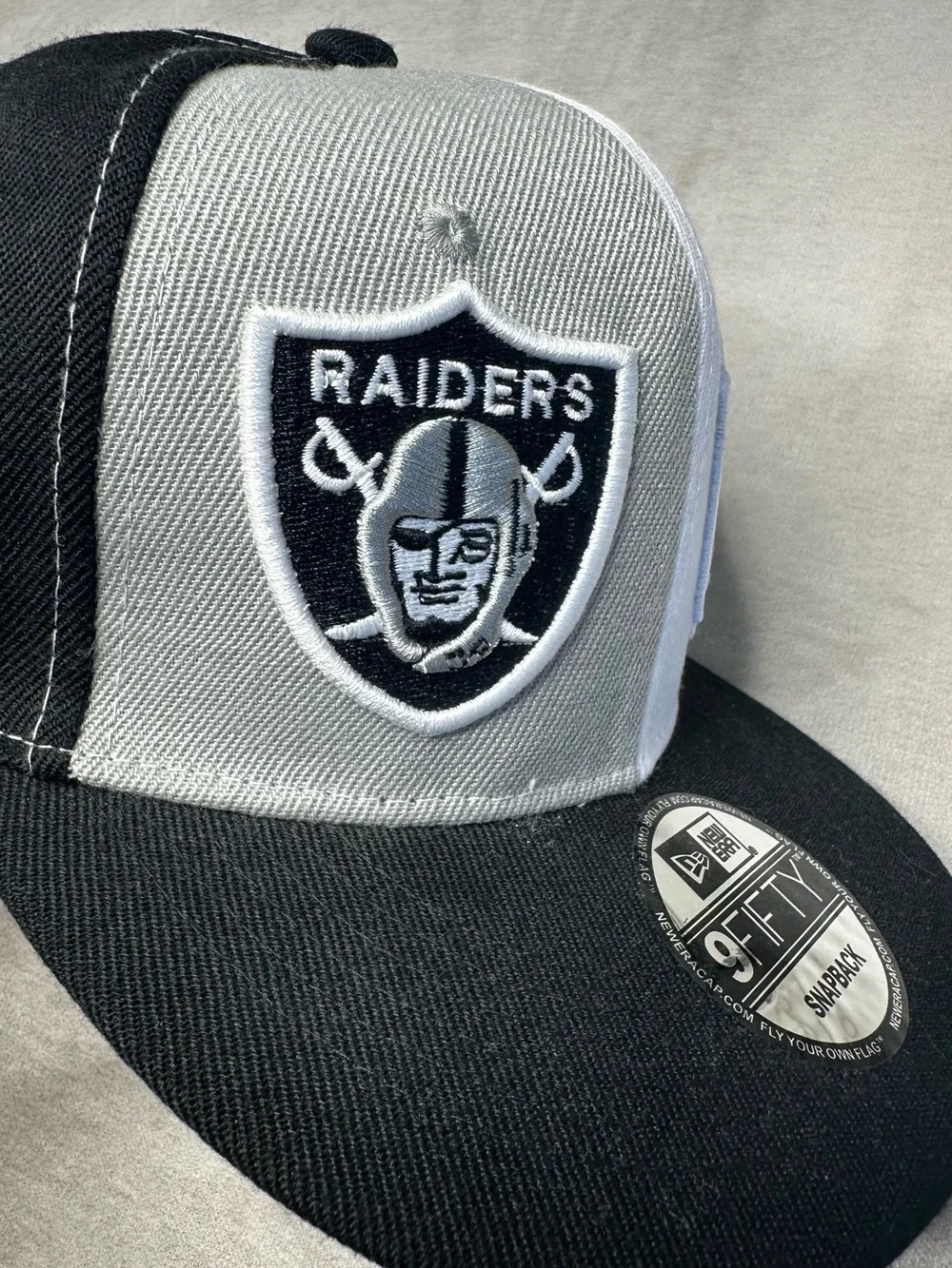 New Era NFL Raiders logo 9FIFTY SnapBack hat